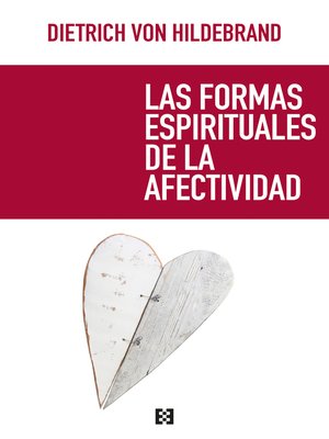 cover image of Las formas espirituales de la afectividad